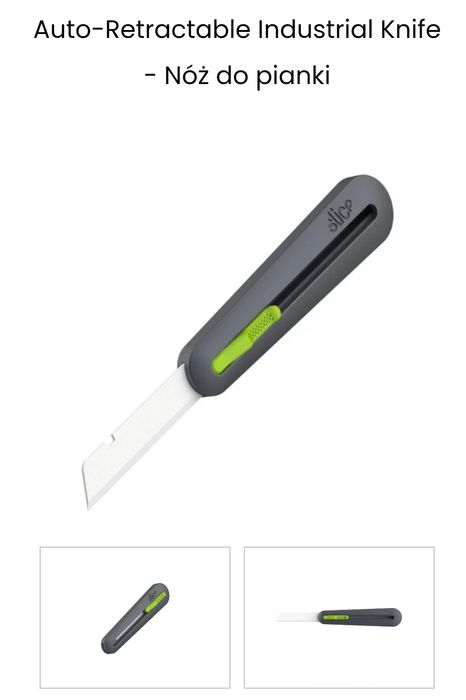 Auto-Retractable Industrial Knife - Nóż bezpieczny