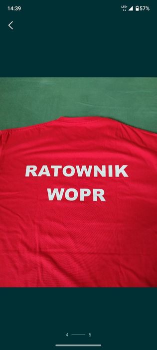 Koszulka Ratownik WOPR