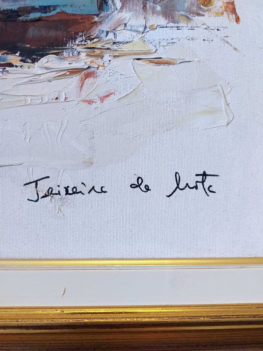 Conjunto de quadros da artista plástica Teixeira da Mota