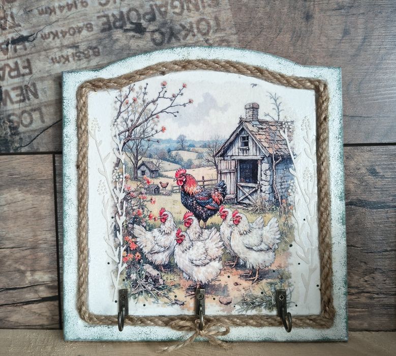 Dekoracja ścienna rękodzieło