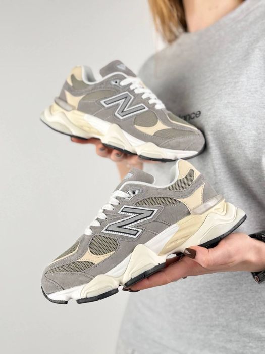 Жіночі кросівки нью беланс New Balance 9060 Grey Beige [36-41]