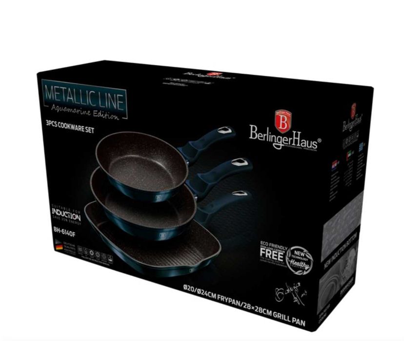 Frigideiras e grelhador BERLINGER HAUS NOVO