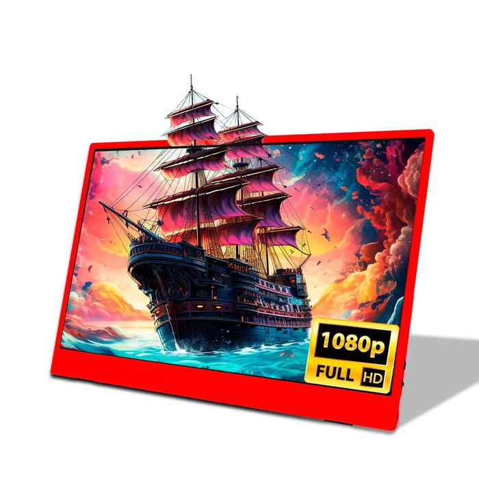 Портативные мониторы ZSUS PM15AR red 15,6" 1920x1080 Новые В наличии