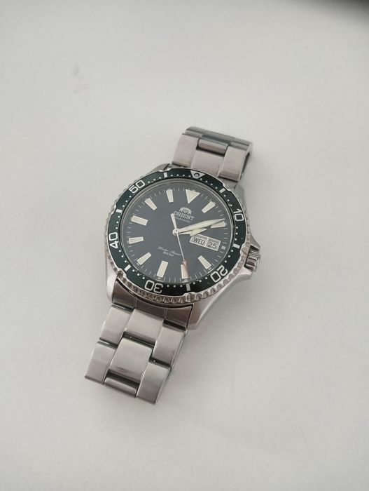 Zegarek orient mako III 3 zielony