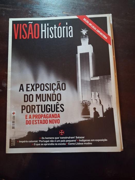 Lote 6 revistas Visão História