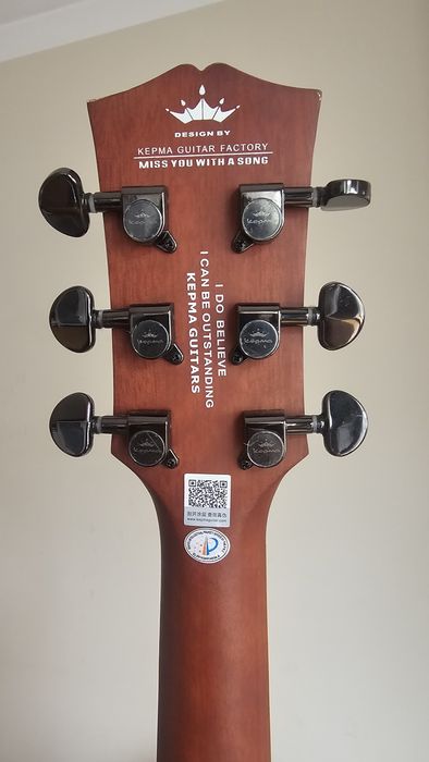 Gitara akustyczna kepma + stojak