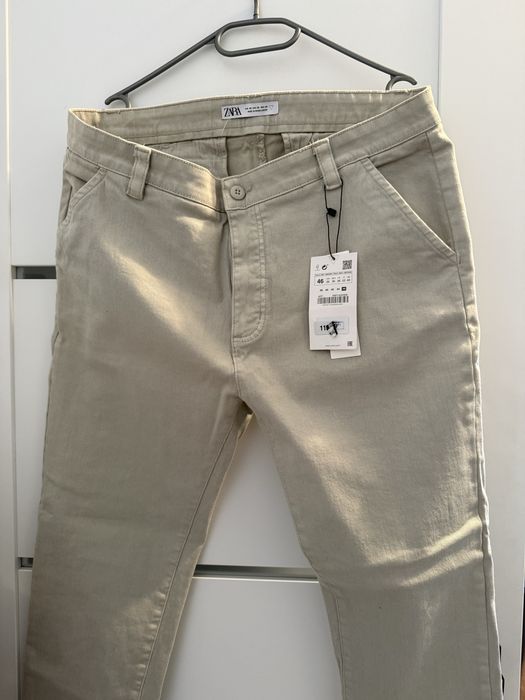 Spodnie meskie ZARA, r. 46 / NOWE