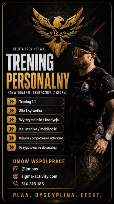 Trener Personalny Chorzów | Redukcja | Kondycja | HYROX | Biegi