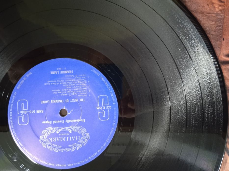Frankie Laine - The best of winyl