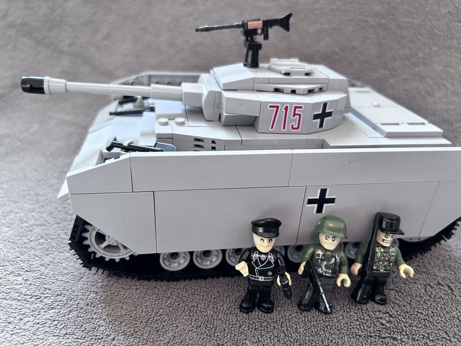 Klocki cobi czołg Panzer IV Cobi7