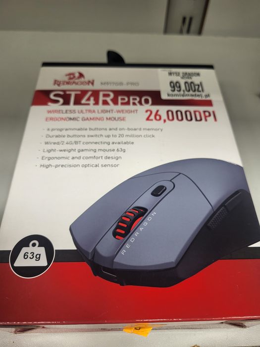 mysz Gamingowa Dragon ST4r pro NOWE Komid Madej Gorlice