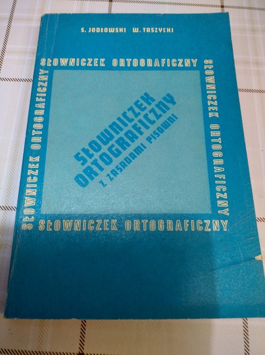 Słowniczek ortograficzny.