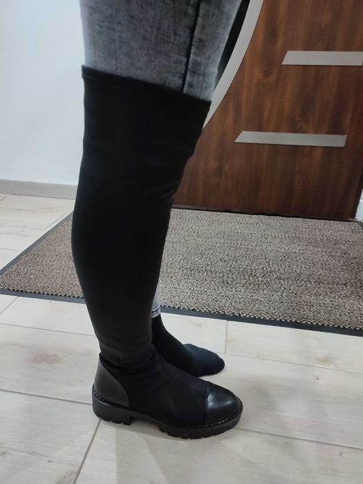 Damskie kozaki zimowe firmy "ZARA"