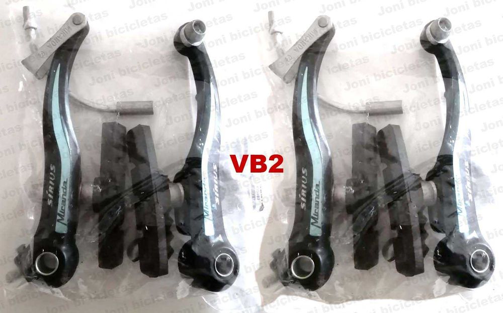 Travões V-Brake e cantilever de bicicleta