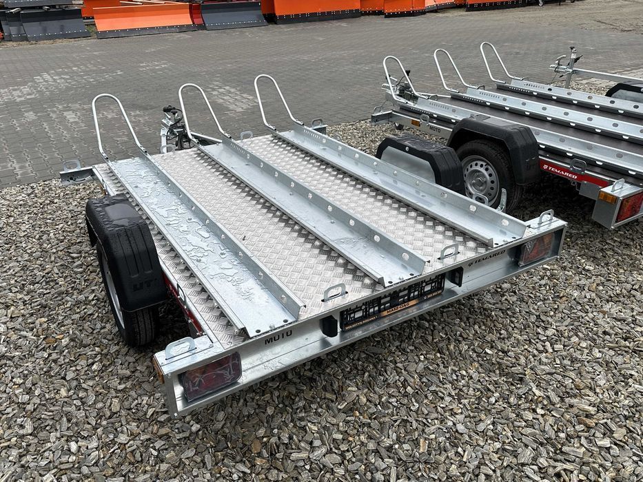 TEMARED MOTO 3 Premium DMC 750 kg na 3 motocykle podłoga ALU LED