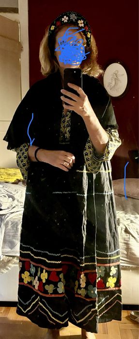 Conjunto 3 pecas traje regional ou marchas