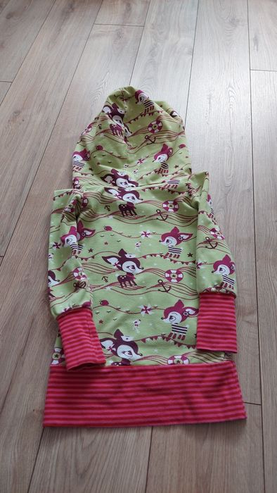 Bluza długa dla dziewczynki 116