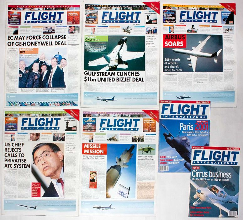 Авиационные журналы. Зарубежные. 46 шт.