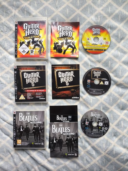 Pack Guitar Hero Gibson Les Paul + Jogos (PS3)