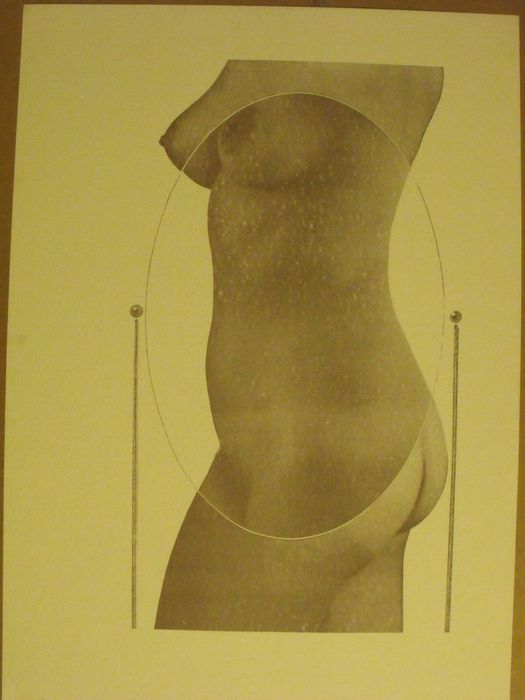 Profesor Lucjan Mianowski Lustro Akt cętki ekspertyza 1978 offset UAP