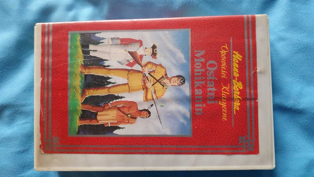 Bajki na kasetach VHS - Mała Księżniczka, Heidi, Ostatni Mohikanin