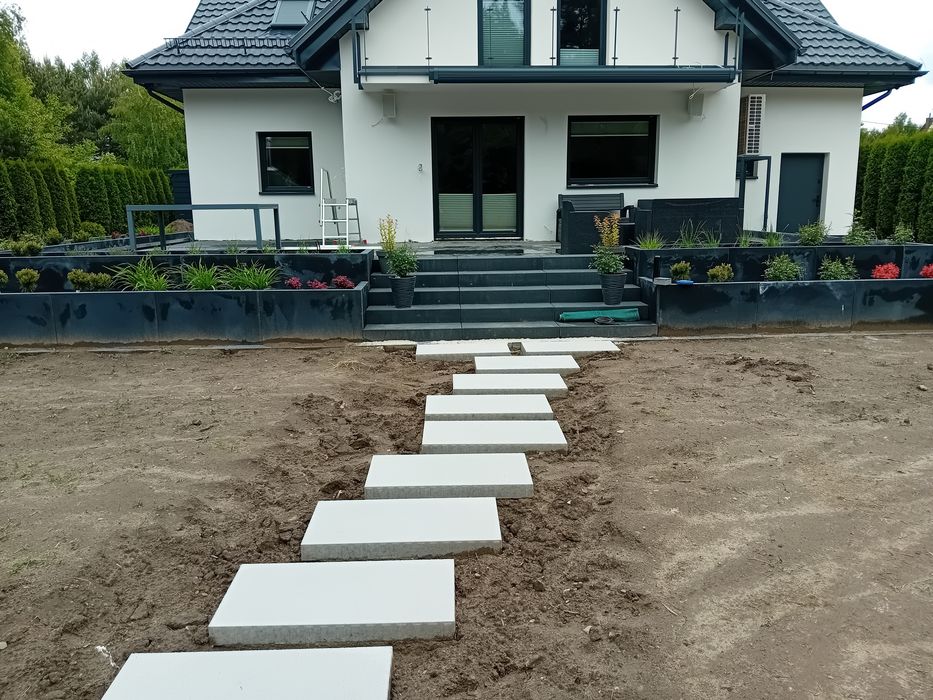 Układanie kostki brukowej