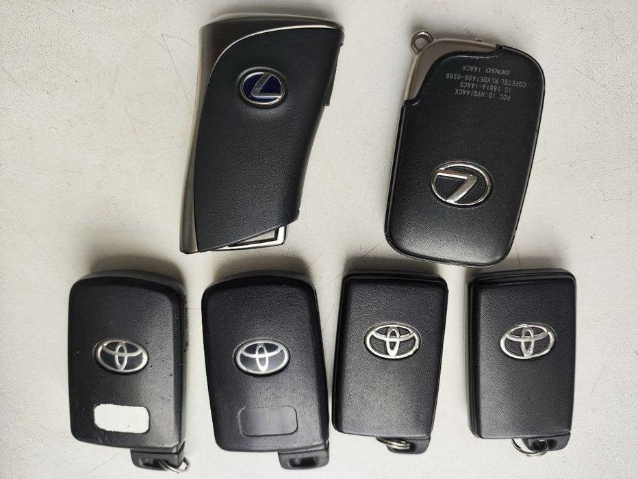 Оригинальные смарт ключи Toyota Lexus Subaru Volkswagen Alfa Romeo Suzuki Volvo Nissan Ford BMW Audi