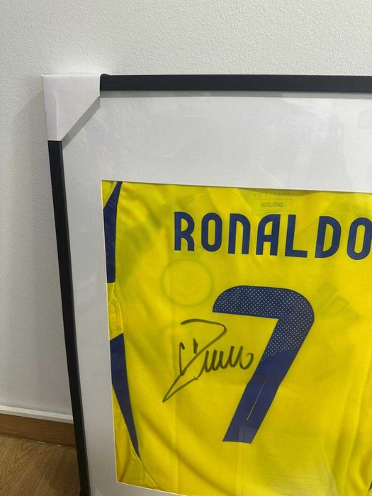 Camisola Assinada Cristiano Ronaldo Al-Nassr 24/25 Com Certificado