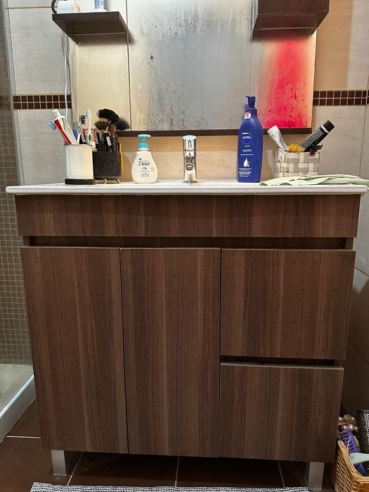 Vendo móvel WC, chuveiro e cabine de duche