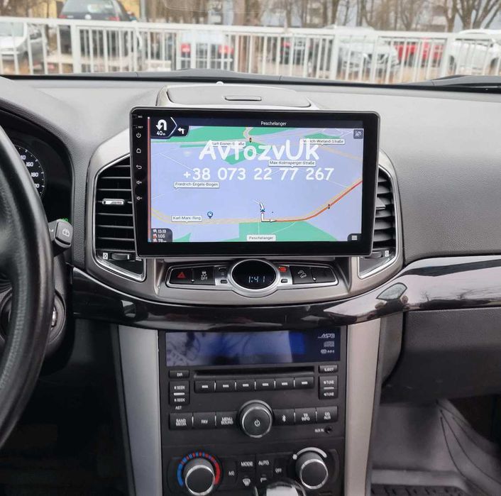 Магнитола CAPTIVA Chevrolet GPS Tesla Каптива 2 din CarPlay Android 15