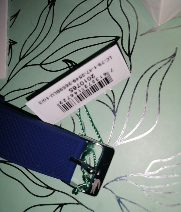 Zegarek Lacoste NOWY z metką (pudełkiem itd., folią na tarczy). Unisex
