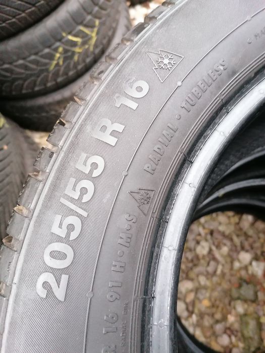 205/55/16 Continental 2024 rok zimowe