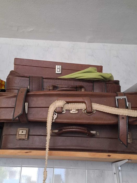 Malas antigas de viagem (em bom estado) - 4 disponíveis