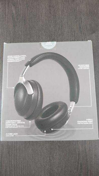Auscultadores bluetooth com ANC - Novos!