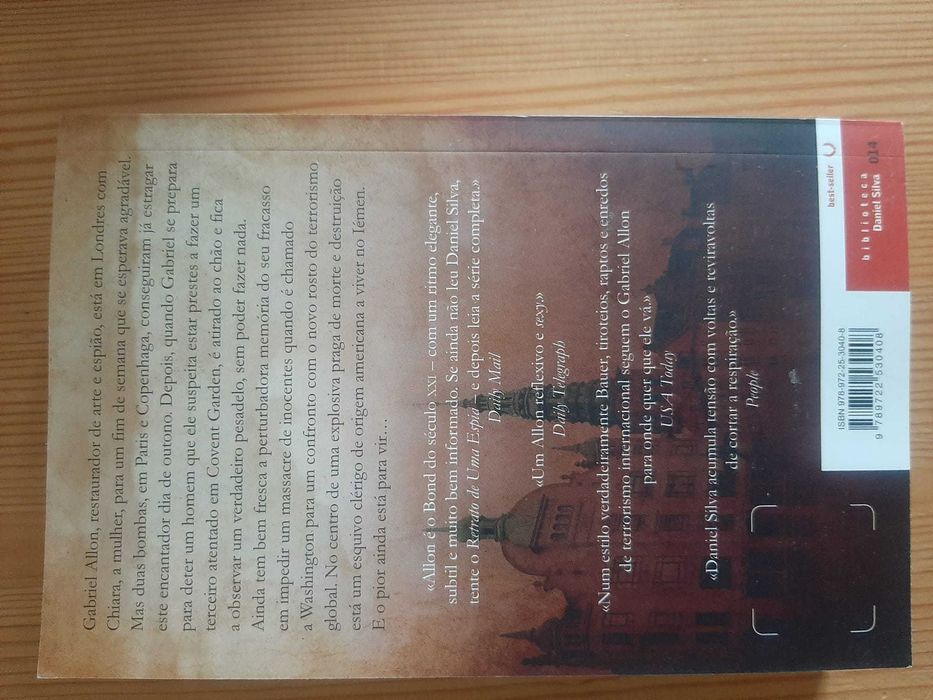 Retrato de uma Espia de Daniel Silva