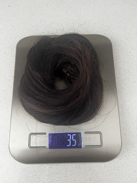 45 cm 35 gr de cabelo pontas grossas