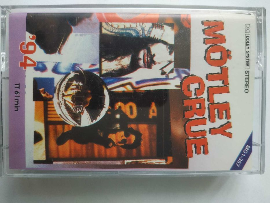 motley crue- '94 # kaseta