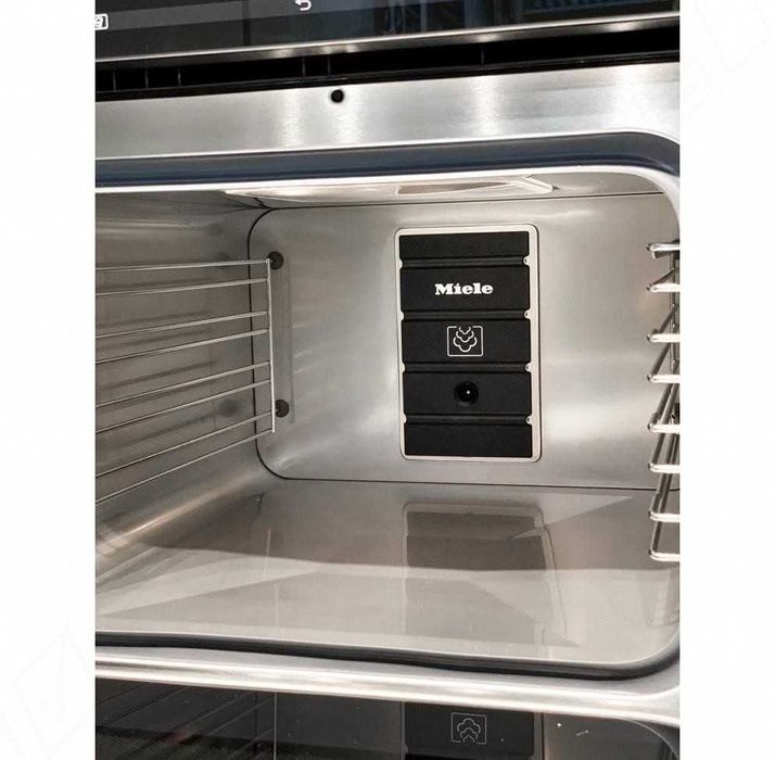 Парова піч Miele / Міле DGM 6800, комбінована, 45 см, чорна/хром