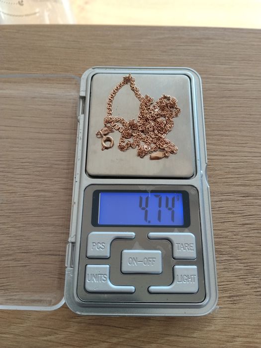 Złoty łańcuszek pr. 585/14k MIDAS