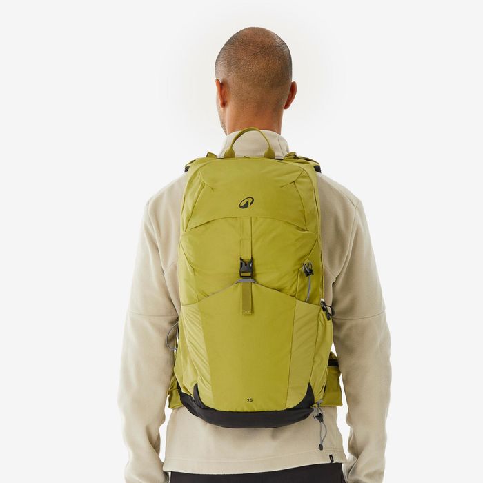 Mochila de caminhada ventilada 25L - MH500 caqui