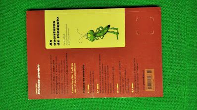 Livro As Aventuras de Pinóquio