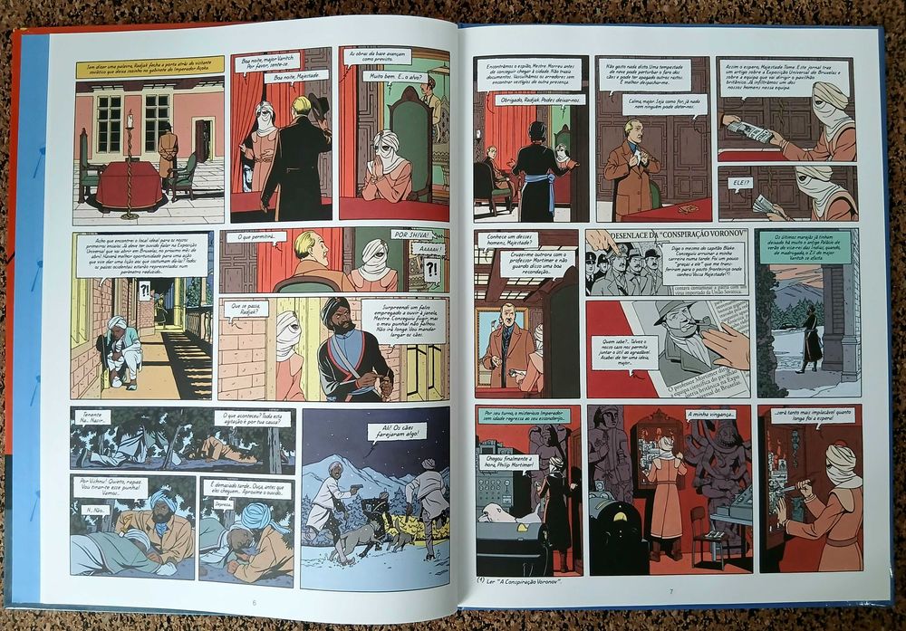 2 BDs - Os Sarcófagos do 6º Continente
(Blake e Mortimer N.º 16 e 17)