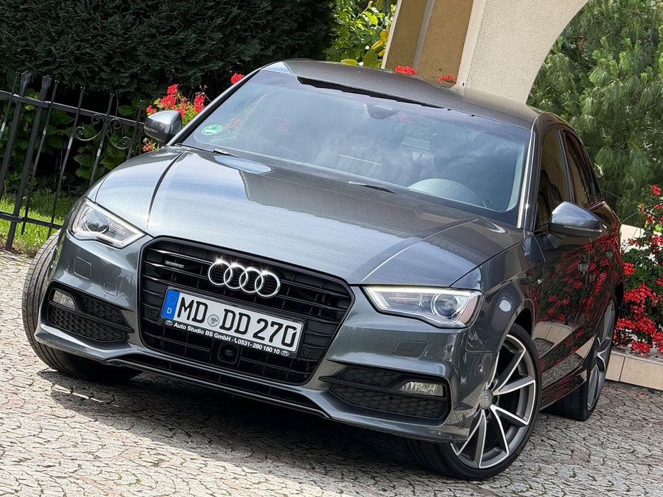 Audi A3 Limousine 2.0 tdi Quattro 3xs line s tronic B&O kamera distronic sam parkuje