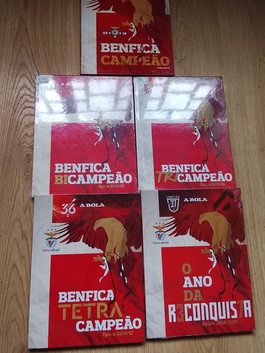 Conjunto de Livros do SLB novos