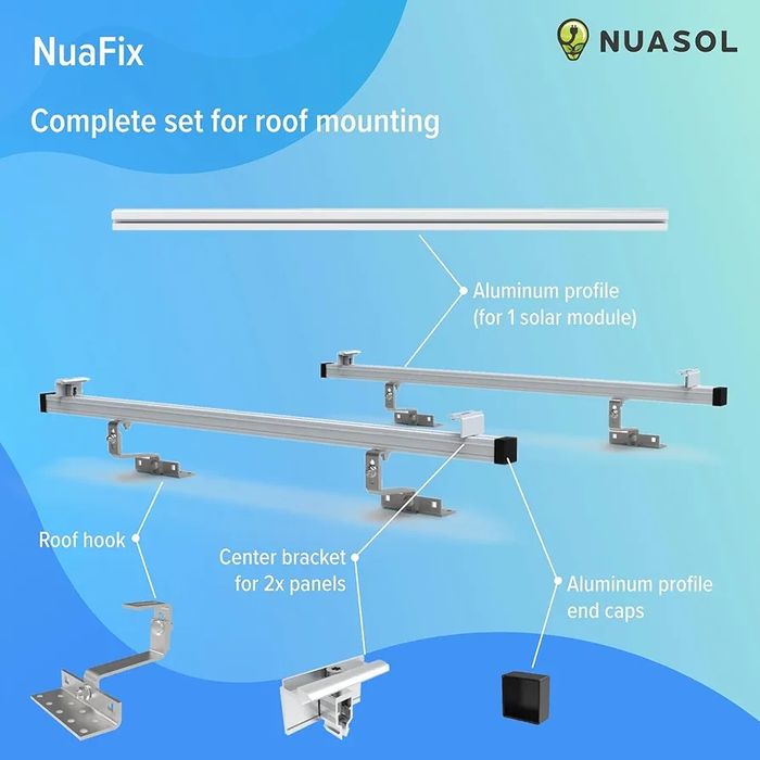 Zestaw do montażu paneli słonecznych fotowoltaicznych