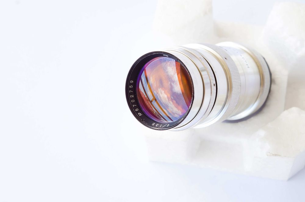 Jupiter 11 135 /4 mocowanie gwint M39 sprawny piękny