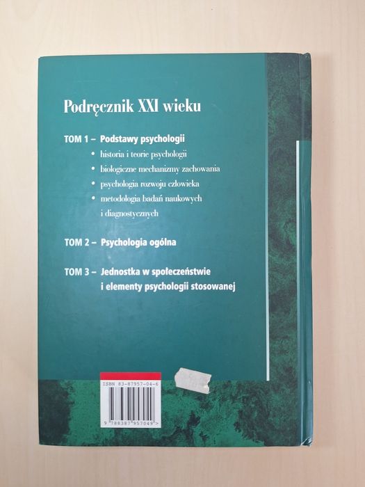 Jan Strelau Psychologia tom 1 Podstawy psychologii