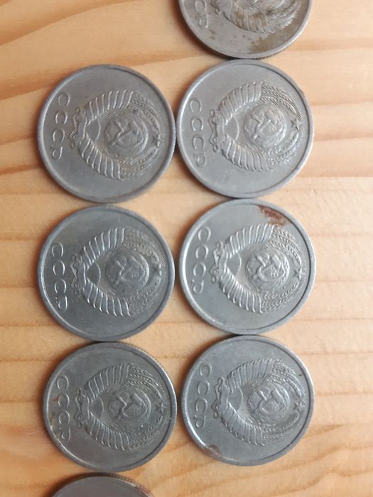 Монеты СССР 20 Копеек,1961 Монета Советская, Нумизматика, Деньги Стар.