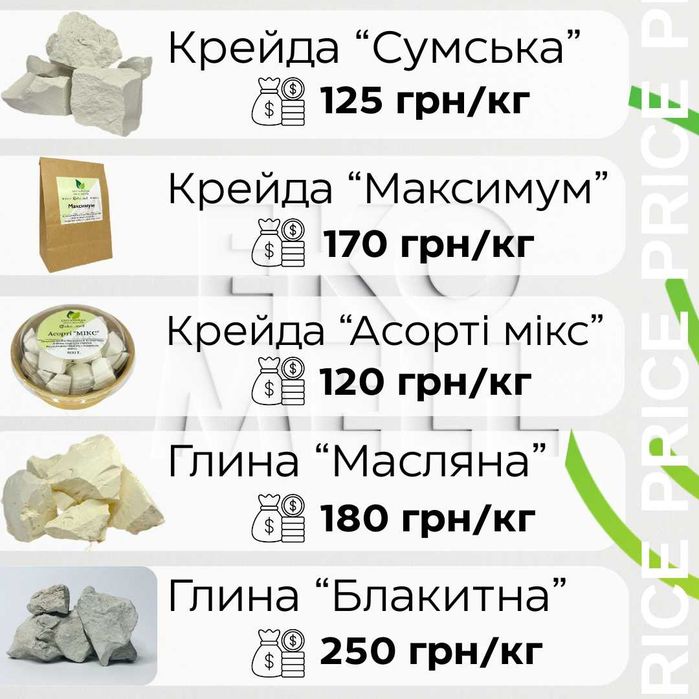 Мел природный "Харьковский"