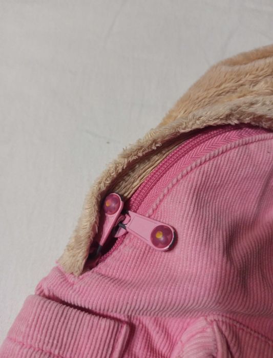 Розовый рюкзак для девочки подростка 40х37 см